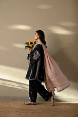 ZAIB-UNSTITCHED 3PC DHANAK EMBROIDERED SUIT-PK-4406