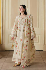 MARYAM HUSSAIN-UNSTITCHED 3PC LAWN HEAVY EMBROIDERED SUIT-PK-4903