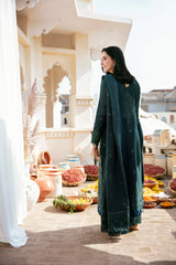 FLORENT- UNSTITCHED 3PC DHANAK EMBROIDERED SUIT-PK-5751