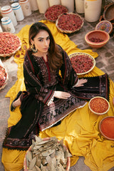 FLORENT-UNSTITCHED 3PC DHANAK EMBROIDERED SUIT-PK-5753