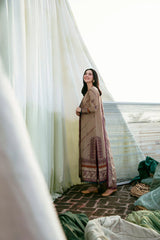 FLORENT-UNSTITCHED 3PC DHANAK EMBROIDERED SUIT-PK-5752