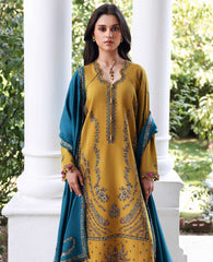 REPUBLIC WOMENSWEAR-UNSTITCHED 3PC DHANAK EMBROIDERED SUIT-PK-5238