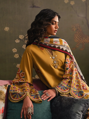ETHNC-UNSTITCHED 3PC DHANAK EMBROIDERED SUIT-PK-5230