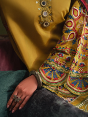ETHNC-UNSTITCHED 3PC DHANAK EMBROIDERED SUIT-PK-5230