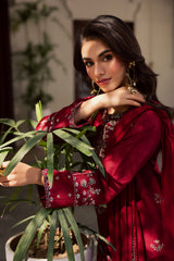 BATIK-UNSTITCHED 3PC LAWN EMBROIDERED SUIT-PK-4732