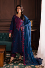 BATIK-UNSTITCHED 3PC LAWN SEQUIN EMBROIDERED SUIT-PK-4878