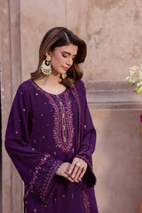 BATIK-UNSTITCHED 3PIECE LAWN SEQUIN EMBROIDERED SUIT-PK-4859