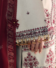 REPUBLIC WOMENSWEAR-UNSTITCHED 3PC DHANAK EMBROIDERED SUIT-PK-5169