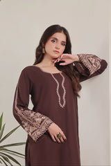 BATIK-UNSTITCHED 3PC DHANAK EMBROIDERED SUIT-PK-4277