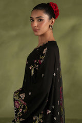 CROSS STITCH-UNSTITCHED 3PC DHANAK EMBROIDERED SUIT-PK-4276