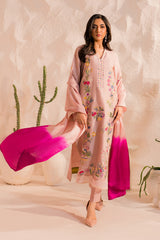 MIRANA-UNSTITCHED 3PC LAWN EMBROIDERED SUIT-PK-4506