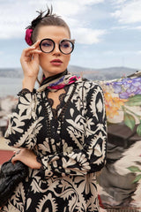 MARIA.B-UNSTITCHED 3PC KHADDAR EMBROIDERED DIGITAL PRINTED SUIT-PK-2629