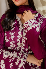 MIRANA-UNSTITCHED 3PC LAWN HEAVY EMBROIDERED SUIT-PK-4720