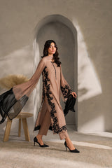 ASIM JOFA-UNSTITCHED 3PC DHANAK EMBROIDERED SUIT-PK-5819