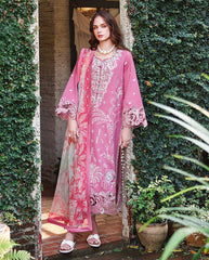 MUSHQ-UNSTITCHED 3PC DHANAK EMBROIDERED SUIT-PK-5243