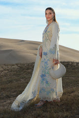 RANG RASIYA-UNSTITCHED 3PC LAWN CHIKANKAARI EMBROIDERED SUIT-PK-4798