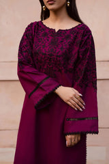 BATIK-UNSTITCHED 2PIECE DHANAK EMBROIDERED SUIT-PK-15089