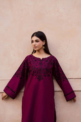 BATIK-UNSTITCHED 2PIECE DHANAK EMBROIDERED SUIT-PK-15089