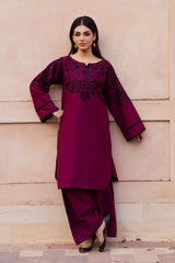 BATIK-UNSTITCHED 2PIECE DHANAK EMBROIDERED SUIT-PK-15089