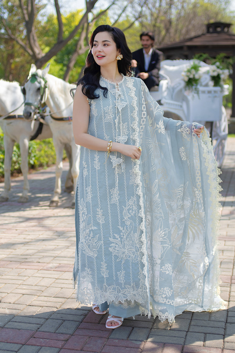 RANG RASIYA-UNSTITCHED 3PC LAWN EMBROIDERED SUIT-PK-4882