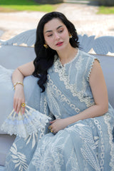 RANG RASIYA-UNSTITCHED 3PC LAWN EMBROIDERED SUIT-PK-4882