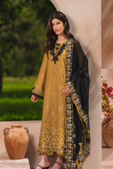 RANG RASIYA-UNSTITCHED 3PC LAWN EMBROIDERED SUIT-PK-4911