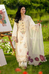 RANG RASIYA-UNSITCHED 3PC LAWN SEQUIN EMBROIDERED SUIT-PK-4883