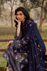 BATIK-UNSTITCHED 3PIECE LAWN SEQUIN EMBROIDERED SUIT-PK-4829