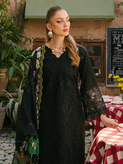 MAHNUR-UNSTITCHED 3PIECE LAWN EMBROIDERED SUIT-PK-4662