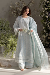 SOBIA NAZIR-3PC LAWN CHIKANKAARI EMBROIDERED SUIT-PK-4774
