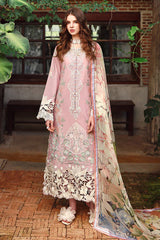 MUSHQ-UNSTITCHED 3PC LAWN EMBROIDERED SUIT-PK-4901