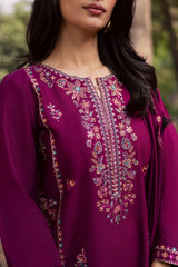 BATIK-UNSTITCHED 3PIECE LAWN SEQUIN EMBROIDERED SHUIT-PK-4857