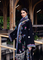 MUSHQ-UNSTITCHED 3PC DHANAK EMBROIDERED SUIT-PK-4415