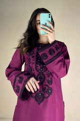 BATIK-UNSTITCHED 3PC DHANAK EMBROIDERED SUIT-PK-5780