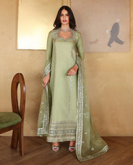 MUSHQ-UNSTITCHED 3PC-RAW SILK HANDMADE EMB EMBELLISHED SUIT-PK-5152
