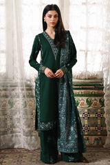 ZAIB-UNSTITCHED 3PC KARANDI EMBROIDERED SUIT-BIC-4397