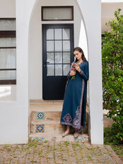 IZEL-UNSTITCHED 3PC LAWN EMBROIDERED SUIT-PK-4846