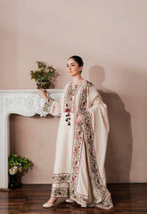 ZAIB-UNSTITCHED 3PC KARANDI EMBROIDERED SUIT-PK-5213