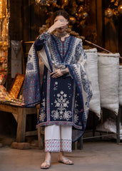 BATIK-UNSTITCHED 3PC LAWN EMBROIDERED SUIT-PK-4603