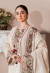 ZAIB-UNSTITCHED 3PC KARANDI EMBROIDERED SUIT-PK-5213
