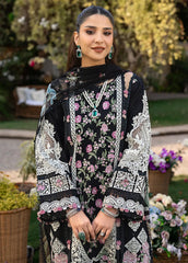 ELAF-UNSTITCHED 3PC LAWN HEAVY EMBROIDERED SUIT-PK-4723