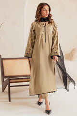 ASIM JOFA-3PC DHANAK EMBROIDERED SUIT-PK-5835