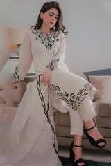 MARIA.B-UNSTITCHED 3PC LAWN EMBROIDERED SUIT-PK-4604