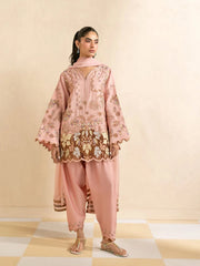 SAPPHIRE-UNSTITCHED 3PC DHANAK EMBROIDERED SUIT-PK-5298