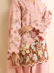 SAPPHIRE-UNSTITCHED 3PC DHANAK EMBROIDERED SUIT-PK-5298