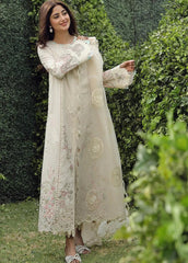 QALAMQAR-UNSTITCHED 3PC LAWN CHIKAANKARI EMBROIDERED SUIT -PK-4730
