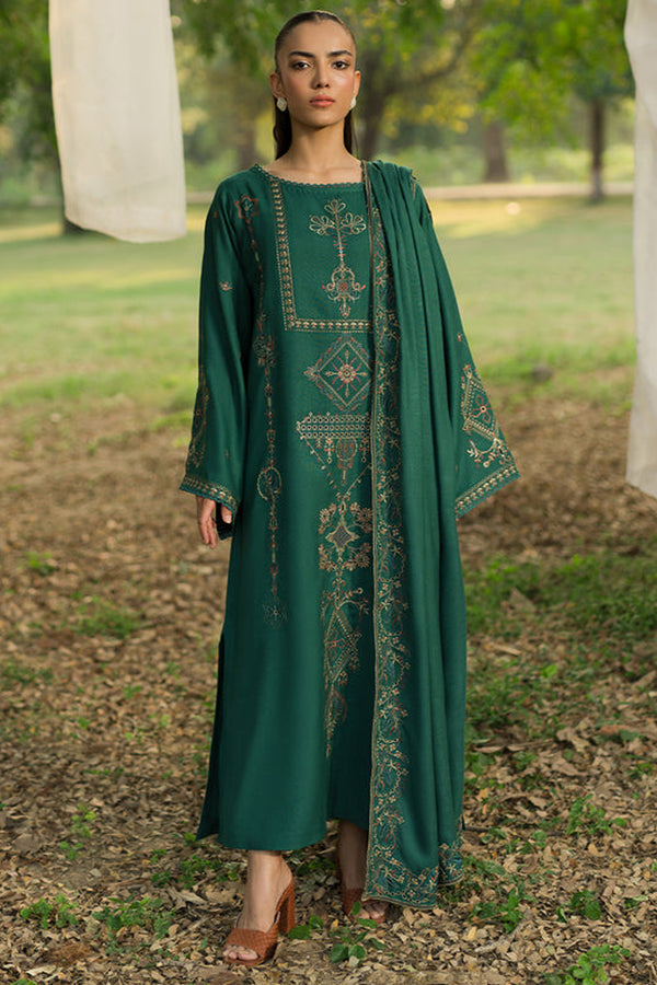 SAPPHIRE-3PC LAWN EMBROIDERED SHIRT WITH LAWN EMBROIDERED DUPATTA AND TROUSER-PK-5611