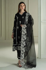 CROSS STITCH-UNSTITCHED 3PC LAWN EMBROIDERED SUIT-PK-5692