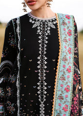 HUSSAIN REHAR-UNSTITCHED 3PC KARANDI EMBROIDERED SUIT-PK-5220