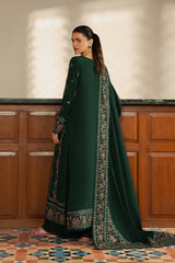 AFROZEH-UNSTITCHED 3PC KARANDI EMBROIDERED SUIT-PK-5195